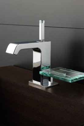 Aspirante - Fervore Mono Basin Tap with Soapdish - DISCONTINUED 